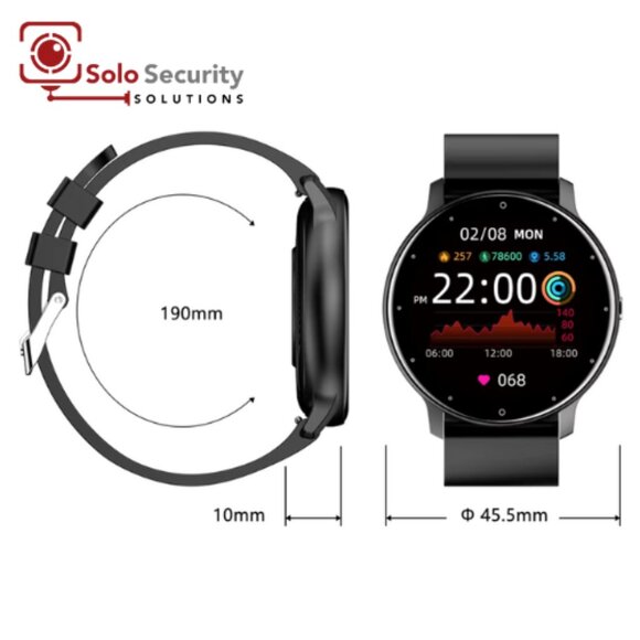 Smart and Stylish Sports Watch-heart rate-  blood pressure -step counter-distanc - Picture 6 of 10